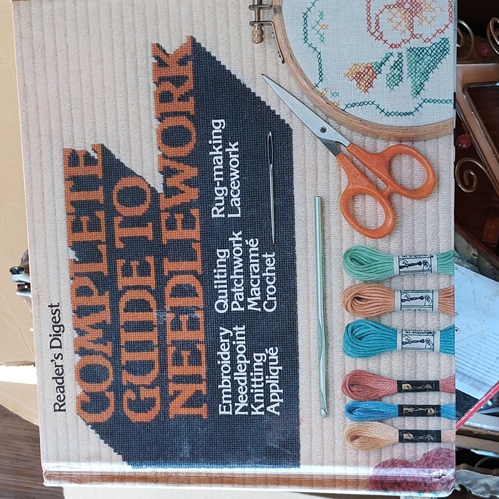 Needlework Guide by Readers Digest. Like New